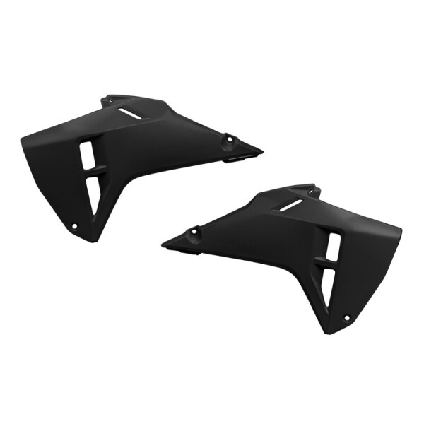 UFO Kühlerabdeckungen Honda CRF250/450 25- schwarz