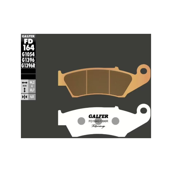 GALFER Bremsbelag Racing "FD164" CRF/KXF/RMZ vorne