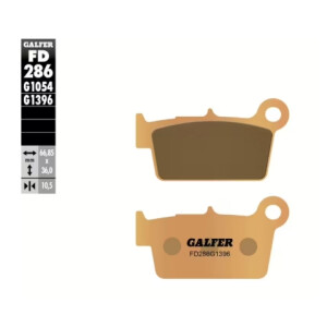 GALFER Bremsbelag "FD286" KXF/RMZ/YZ/YZF hinten