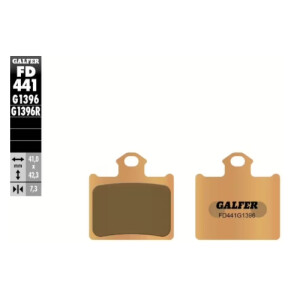 GALFER Bremsbelag "FD441"  85SX/TC85 12-20 hinten