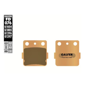 GALFER Bremsbelag "FD076" CRF150 07- vorne/...