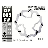 GALFER Bremsscheibe "DF08RW"  Honda CRF250/450 2018-