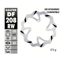 GALFER Bremsscheibe "DF208RW" KX250F/KX450F 2019-