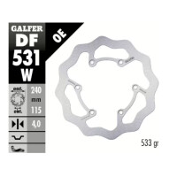 GALFER Bremsscheibe "DF531W" YZ/YZF hinten