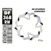 GALFER Bremsscheibe "DF368RW" RMZ250/450 18- vorne