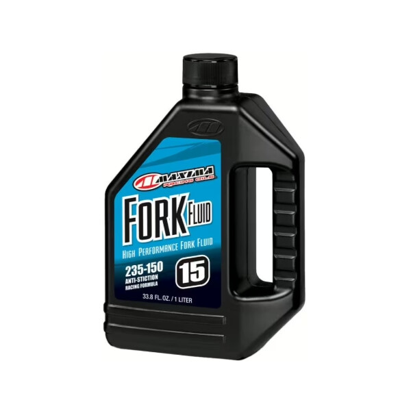 MAXIMA RACING OILS Gabelöl "Racing Fork Fluid" 15W = 235-150, 1 Liter