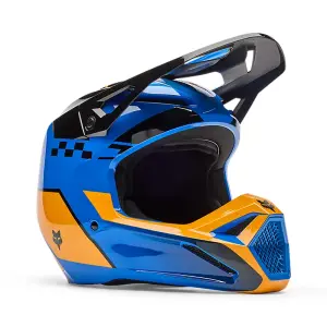 Fox Helm V1 Collect Blau