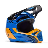 Fox Helm V1 Collect Blau