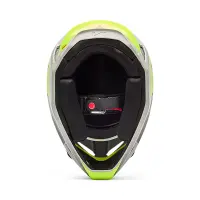 Fox Helm V1 Collect Grau/Gelb