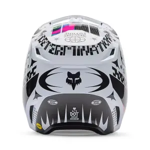 Fox V1 Image Cosmo Helm Weiß/Schwarz