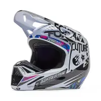 Fox V1 Image Cosmo Helm Weiß/Schwarz