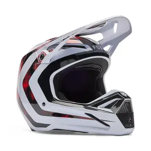 Fox V1 Kairos Helm Weiß/Rot