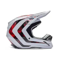 Fox V1 Kairos Helm Weiß/Rot