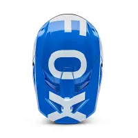 Fox V1 Shield Helm Blau