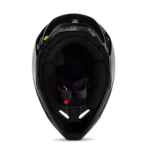 Fox V1 Solid Helm Schwarz
