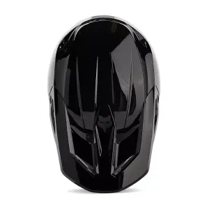 Fox V1 Solid Helm Schwarz