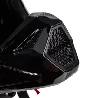 Fox V1 Solid Helm Schwarz