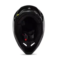 Fox V1 Solid Helm Schwarz