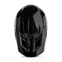 Fox V1 Solid Helm Schwarz