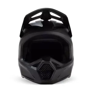 Fox V1 Solid Helm Matt Schwarz