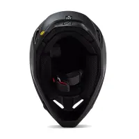 Fox V1 Solid Helm Matt Schwarz