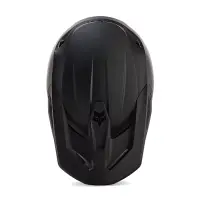 Fox V1 Solid Helm Matt Schwarz