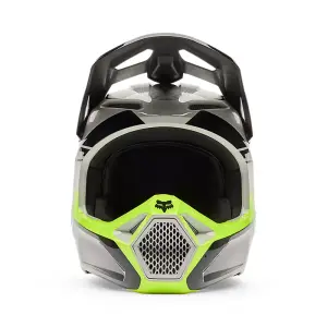Fox Helm V1 Collect Kinder Grau/Gelb