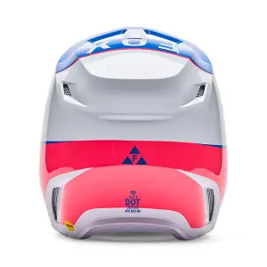 Fox Helm V1 Collect Kinder Blau/Pink