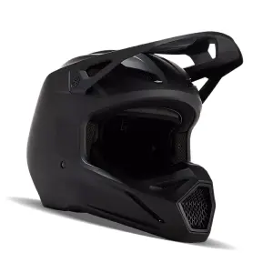 Fox V1 Solid Helm Kinder Schwarz