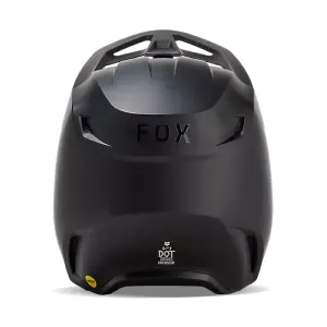 Fox V1 Solid Helm Kinder Schwarz