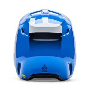 Fox V1 Shield Helm Kinder Blau