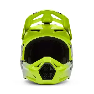 Fox V1 Shield Helm Kinder Gelb