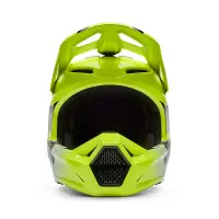 Fox V1 Shield Helm Kinder Gelb