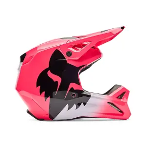 Fox V1 Shield Helm Kinder Rosa