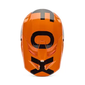 Fox V1 Shield Helm Kinder Orange