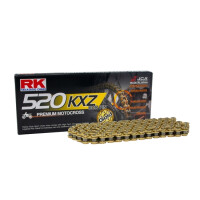 RK Kette 520 "GB520KXZ" 125-450ccm Gold