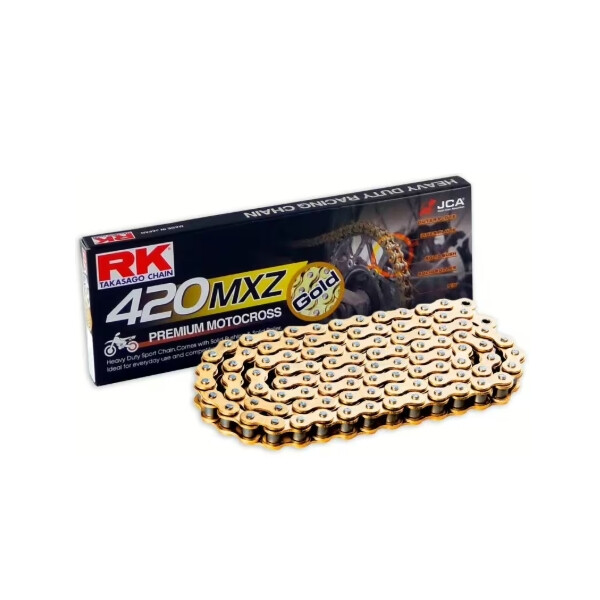 RK Kette 420 "GB420MXZ" 50-150ccm Gold