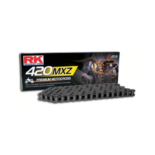 RK Kette 420 "420MXZ" 50-150ccm Grau