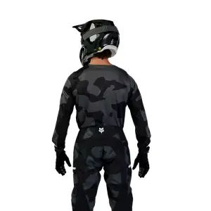 FOX Jersey 180 Bnkr Schwarz Camouflage