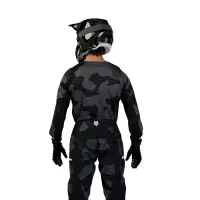 FOX Jersey 180 Bnkr Schwarz Camouflage