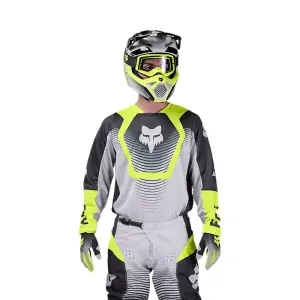 FOX 180 Collect Jersey grau/gelb