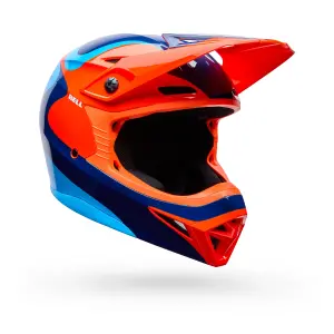 BELL MX-10 MIPS WAVE ECE YOUTH orange/blau