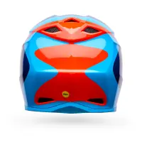 BELL MX-10 MIPS WAVE ECE YOUTH orange/blau