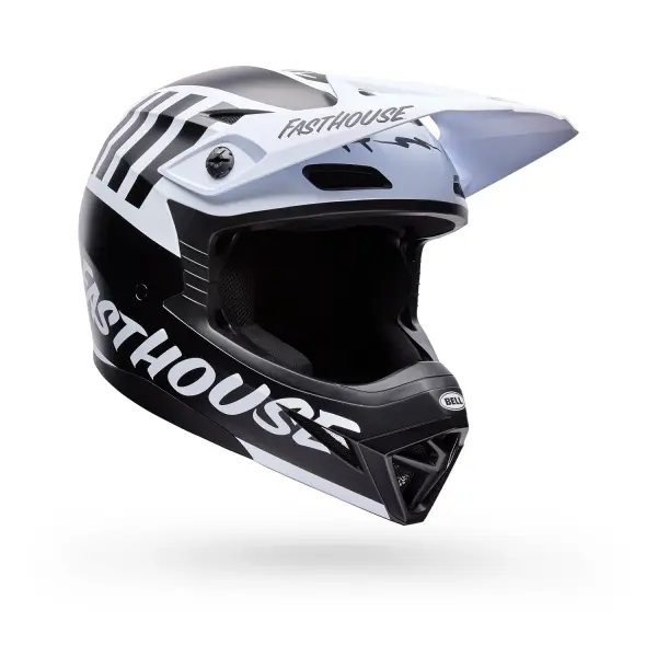 BELL MX-10 MIPS FASTHOUSE ECE Youth Black/White