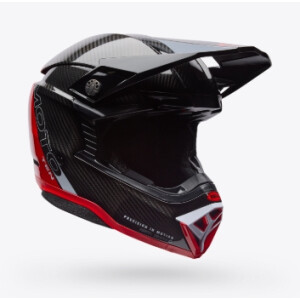 BELL MOTO-10 SPHERICAL STRIKE ECE red