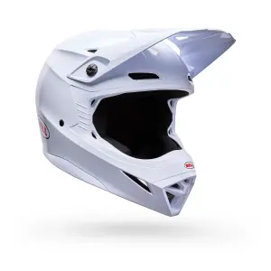 BELL MX-10 MIPS SOLID ECE YOUTH - White