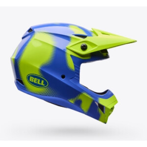 BELL MX-10 MIPS CAMO ECE YOUTH Flo Yellow