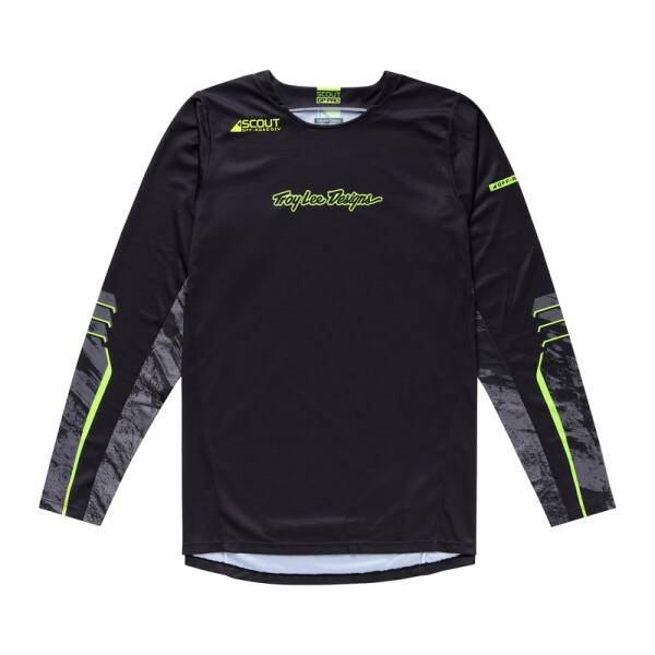 TROY LEE DESIGNS Scout GP Pro Slab Trikot – Schwarz