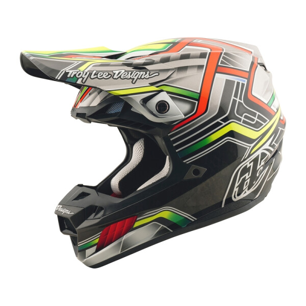 TROY LEE DESIGNS SE5 Composite Lowrider Helm – Grau