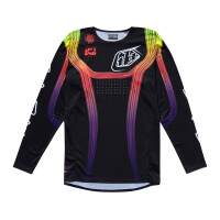 TROY LEE DESIGNS SE PRO Stripes Jugend-Trikot – Schwarz/Bunt